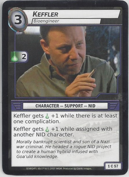 Keffler, Bioengineer